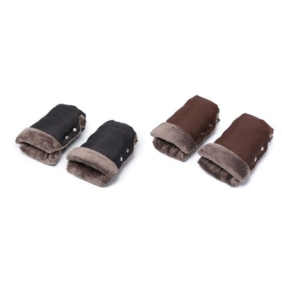 Universal Gloves Waterproof Warm Mittens Windproof for Shopping Cart