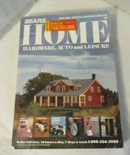 Vintage 1989 Sears Fall Special Edition Home Catalog Book Hardware Auto Leisure 