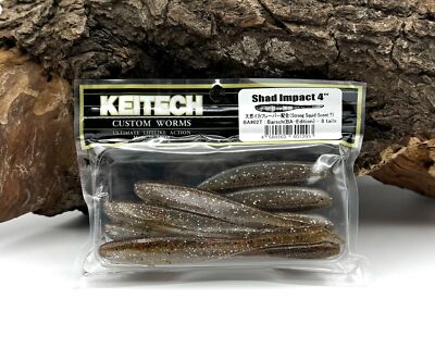 Keitech Barsch-Alarm 4'' Shad Impact Barsch 11cm 5g BA-Edition Gummiköder Köder