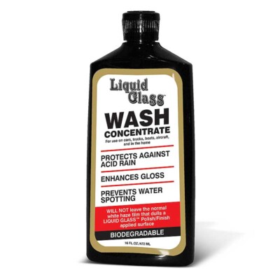 Liquid Glass  Wash Concentrate, 16 oz.