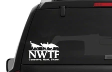 NWTF LOGO National Wild Turkey Federation Pro 2a Hunting NRA Vinyl Decal Sticker