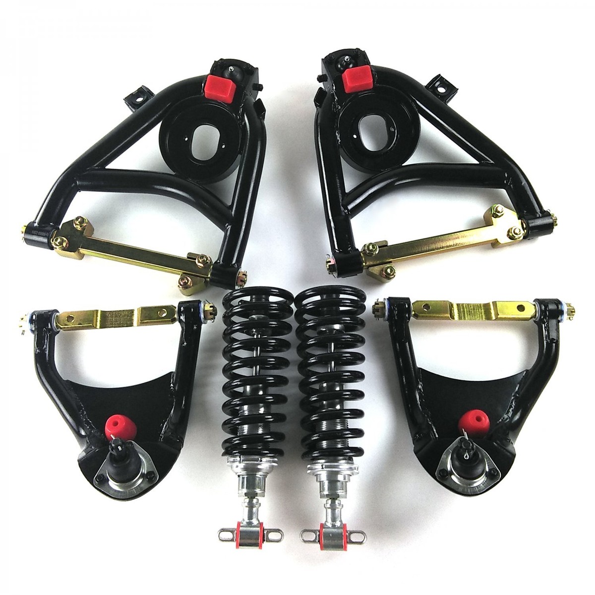 1955-1957 Chevy Tri-Five Tubular Control Arms & BBC Front Coilover