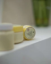 1 oz RubMeOn Lemon-Scented Shea Butter – Travel Size Natural Moisturizer