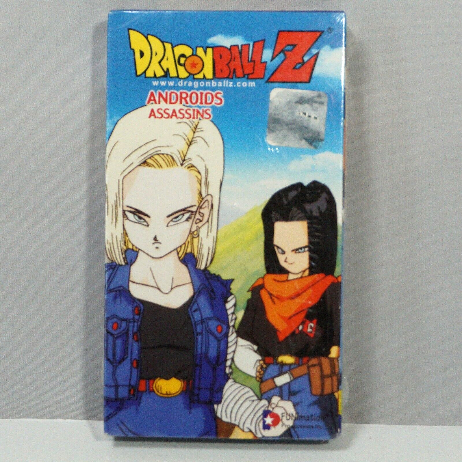 Dragon Ball Z - Androids Saga: Assassins VHS, 2000 New Sealed Akira Toriyama