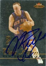 Keith Van Horn autographed Basketball Card (Knicks) 2004 Fleer Mystique #34