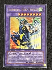 Yugioh Elemental Hero Tempest EEN-EN034 Ultra Rare 1st Ed NM