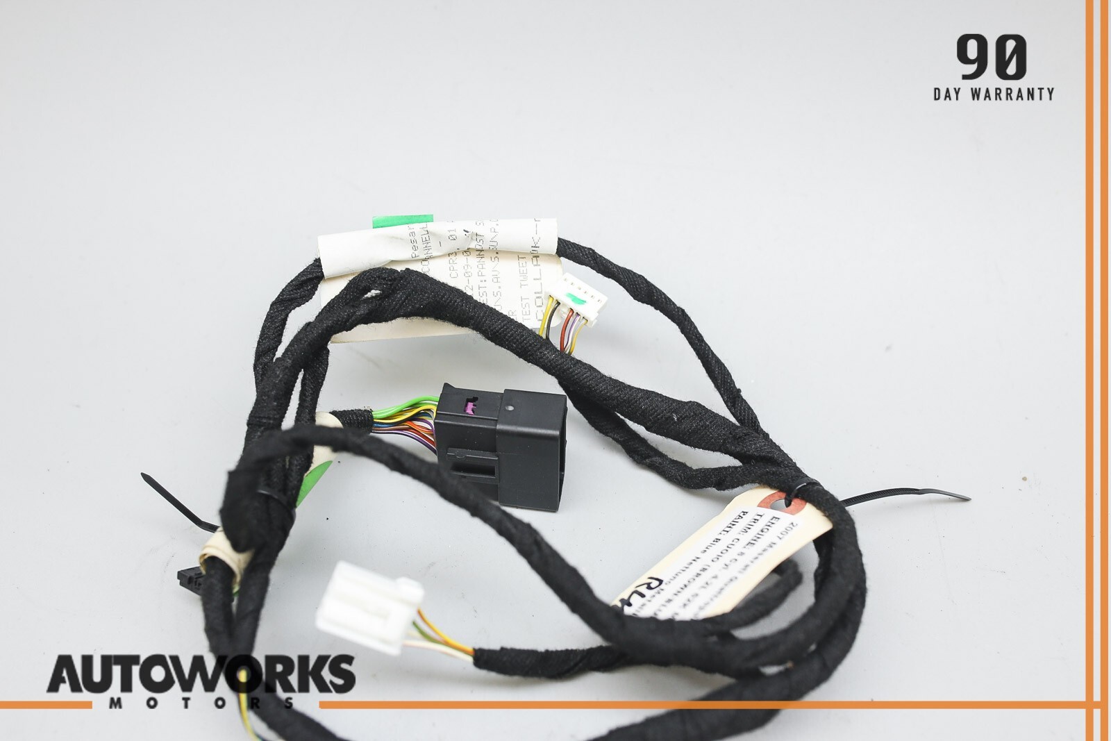 03-13 Maserati Quattroporte M139 Rear Left Side Door Wire Wiring Harness OEM
