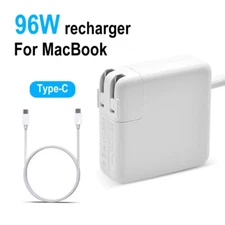 96W MacBook Pro Charger Laptop USB C Power Adapter For Macbook M1 M2 A2337 A1706