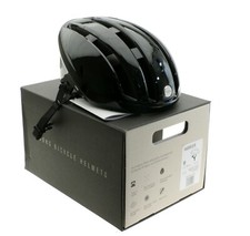 Brooks Harrier Helmet Medium M 52cm-58cm Black Glossy Road Italy 294g NEW in Box