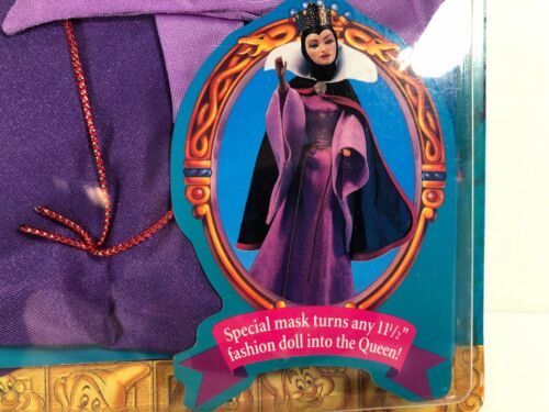 Mattel Walt Disney MASCARILLA REINA BLANCA COMO LA NIEVE Y JUEGO DE DISFRACES 7784 Nuevo en Paquete - Imagen 2 de 3