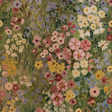 Floral Wallpaper Peel and Stick Boho Wall Paper Removable Waterproof Green Petal