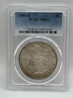 1880 S Morgan Silver Dollar PCGS MS63