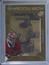 2020-21 SPx Shadow Box Auto Tier 1 48/125 Carey Price #SBA-CP Auto 0e8t