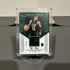 2024-25 Noir Isaiah Collier RC Elegant Decor Green Rookie Patch /49 SP SSP Rare
