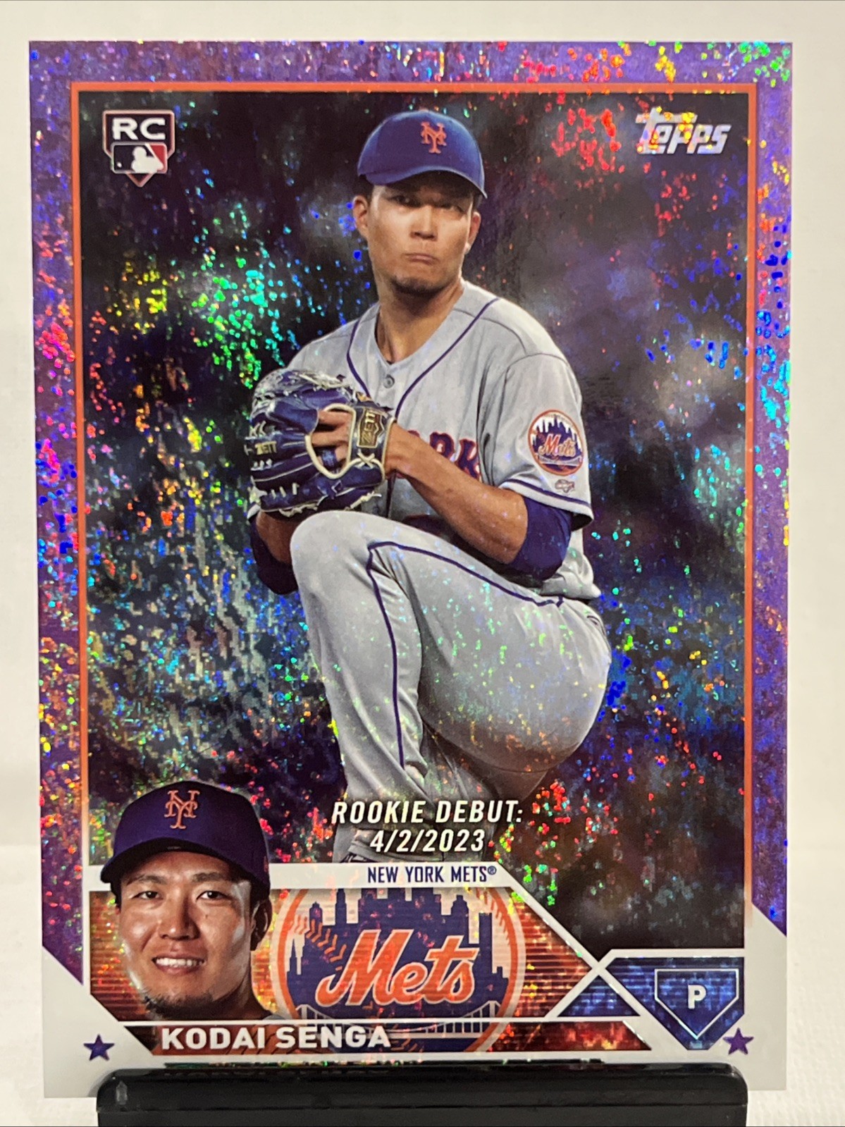 2023 Topps Update Series - Rookie Debut Purple Foil #US20 Kodai Senga /799 (RC)