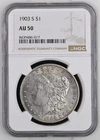 1903-S Morgan Silver Dollar NGC AU 50