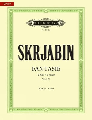 Gnter Phillipp Alexander Scriabi Fantasie in B Minor Op. 28 for Pian (Paperback)