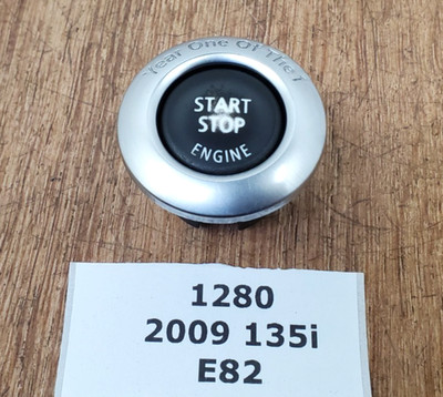   08-13 OEM BMW E82 E88 135 Engine Start Stop Button Switch ''Year One of The 1''*