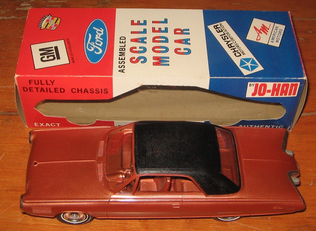 Johan Chrysler Turbine Car 1960s 1:25 Scale Promo Model Car Bronze