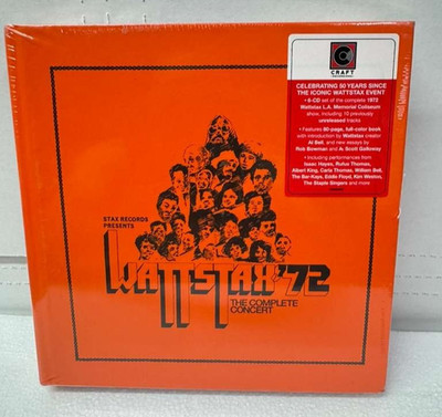 Various    Wattstax  72 The Complete Concert / LOW PRICE SEE PHOTOS FOR DEFECTS