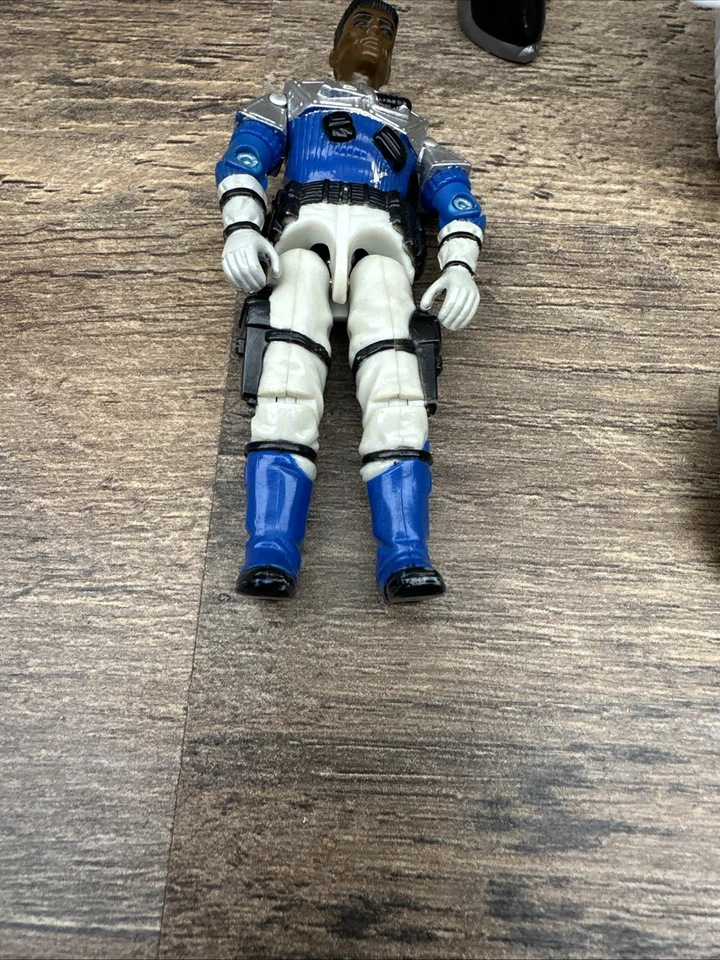 1990 Sky Patrol Static Line boneco vintage G.I. GI Joe 3.75 ARAH *Quase completo - Imagem 3 de 4