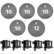 Steel Challenge Five To Go Stage - 1/4" Complete AR500 Steel Shooting Targets