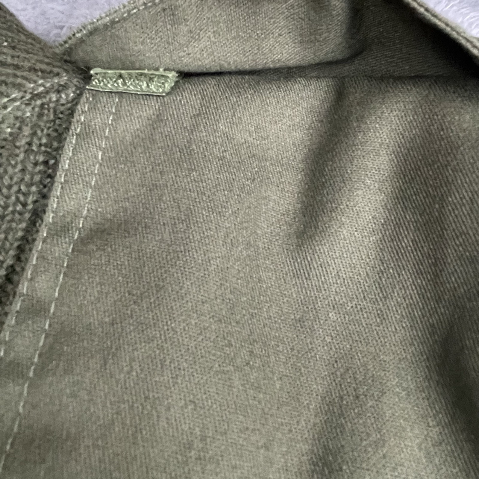  DSCP Valor Collection Sweater Mens Sz 42 Green  100% Wool US Military