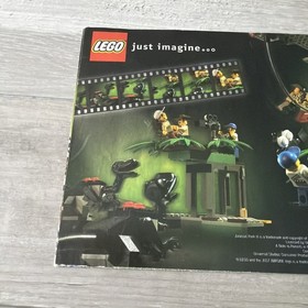 LEGO 1370 Studios Jurassic Park III: Raptor Rumble Manual Only Instructions 2001