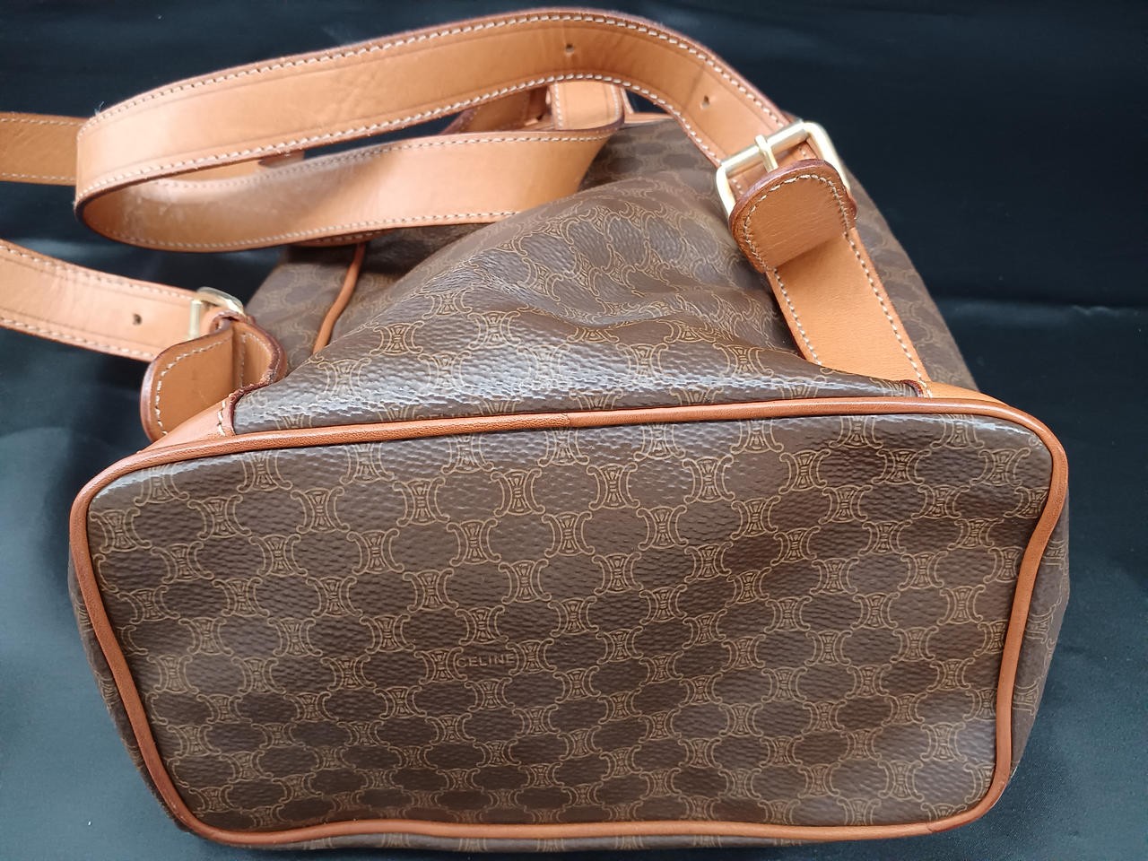 Macadam Pattern Mini Backpack Model M14 Celine Jj… - image 8