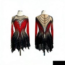 Figure Skating Dress Customized Competition ice skating dress Girls woman