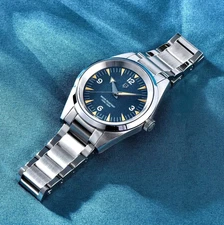 38MM PAGANI DESIGN Men's Quartz Watch Diver 100M Waterproof Stainless Steel NEW