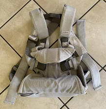 Baby Bjorn Baby Carrier One Mesh Silver/Gray used 8-33 pounds