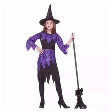    Forum Novelties Spider Witch Child Costume Size L 12/14   