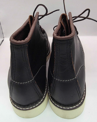 Red Wing Shoes Men\'s Black Prairie Heritage Classic Moc Toe Boots Size 8.5D Red Wing Heritage 6-inch Classic Moc Toe Boots (8849  main image 4