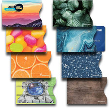 8 RFID Blocking Sleeves Credit Card Protector Anti Theft Credit Card Holder