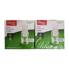 Playtex Baby Nurser Drop-Ins Liners 300 Pre-sterilized Disposable Sealed NIB 4oz