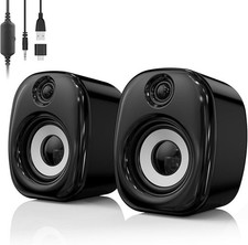 Computer Speakers for Desktop PC,Desktop Gaming Speakers,Small Computer Speakers