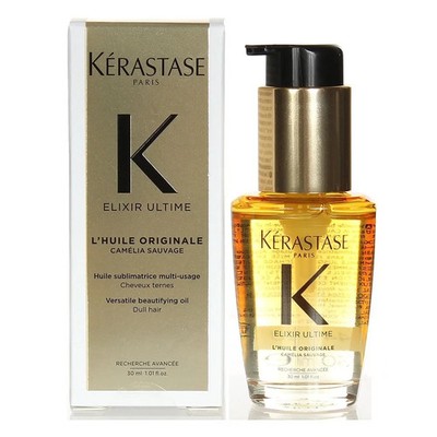 Kérastase Elixir Ultime L'Huile Originale Versatie Beautifying Oil Dull Hair 1oz