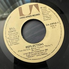 Bill Conti - Reflections/Gonna Fly Now UA-XW940-Y 45rpm VG+ R18