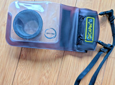 UNDERWATER camera case DiCAPac WP-110 watertight to 33 ft cover case QUALITY 