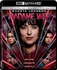 New Madame Web (4K UHD + Blu-ray + Digital)