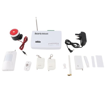 GSM Wireless Home Security Smart Security Alarm System SOS Burglar Fire And URS