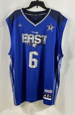 Adidas Men's Blue LeBron James #6 2011 NBA All-Star Game Eastern Jersey Sz 2XL