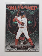 2025 Donruss Unleashed Kristian Campbell Card #5 Red Sox Rookie