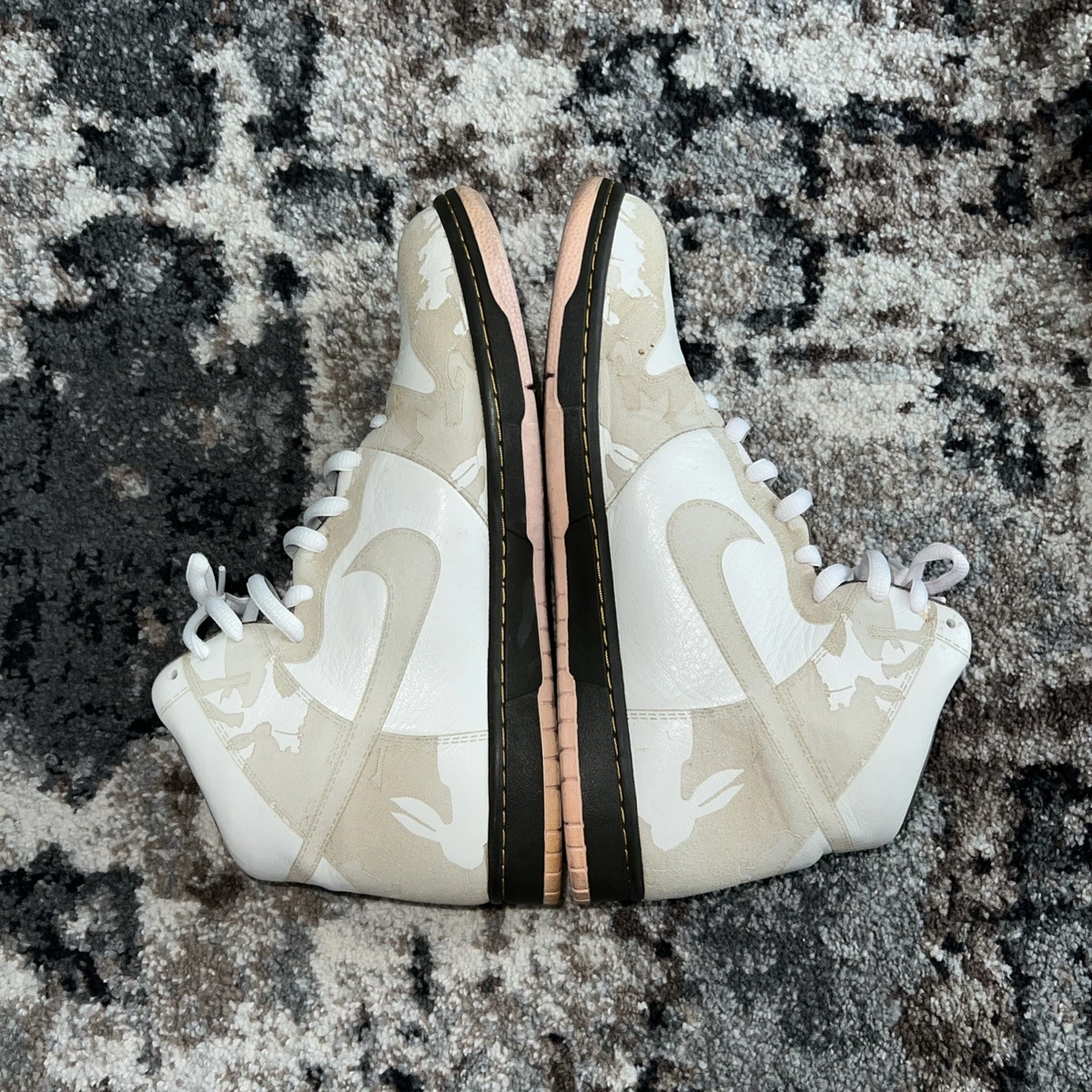 Nike Dunk 1 Piece High White for Sale | Authenticity Guaranteed | eBay