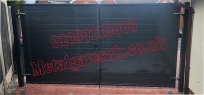 Aluminium Tor / Doppelfalttore / Gartentor / Einfahrtstor / Schiebetor / Tor