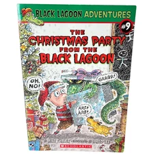 Christmas Party from the Black Lagoon Book #9 Mike Thaler 2006 Scholastic Kids