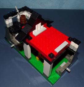Lego Set Number 6093, Flying Ninja's Fortress, Used, Complete