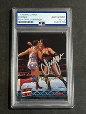 CHYNA 2001 FLEER WWF RAW IS WAR SIGNED AUTOGRAPHED CARD PSA/DNA CERTIFIED