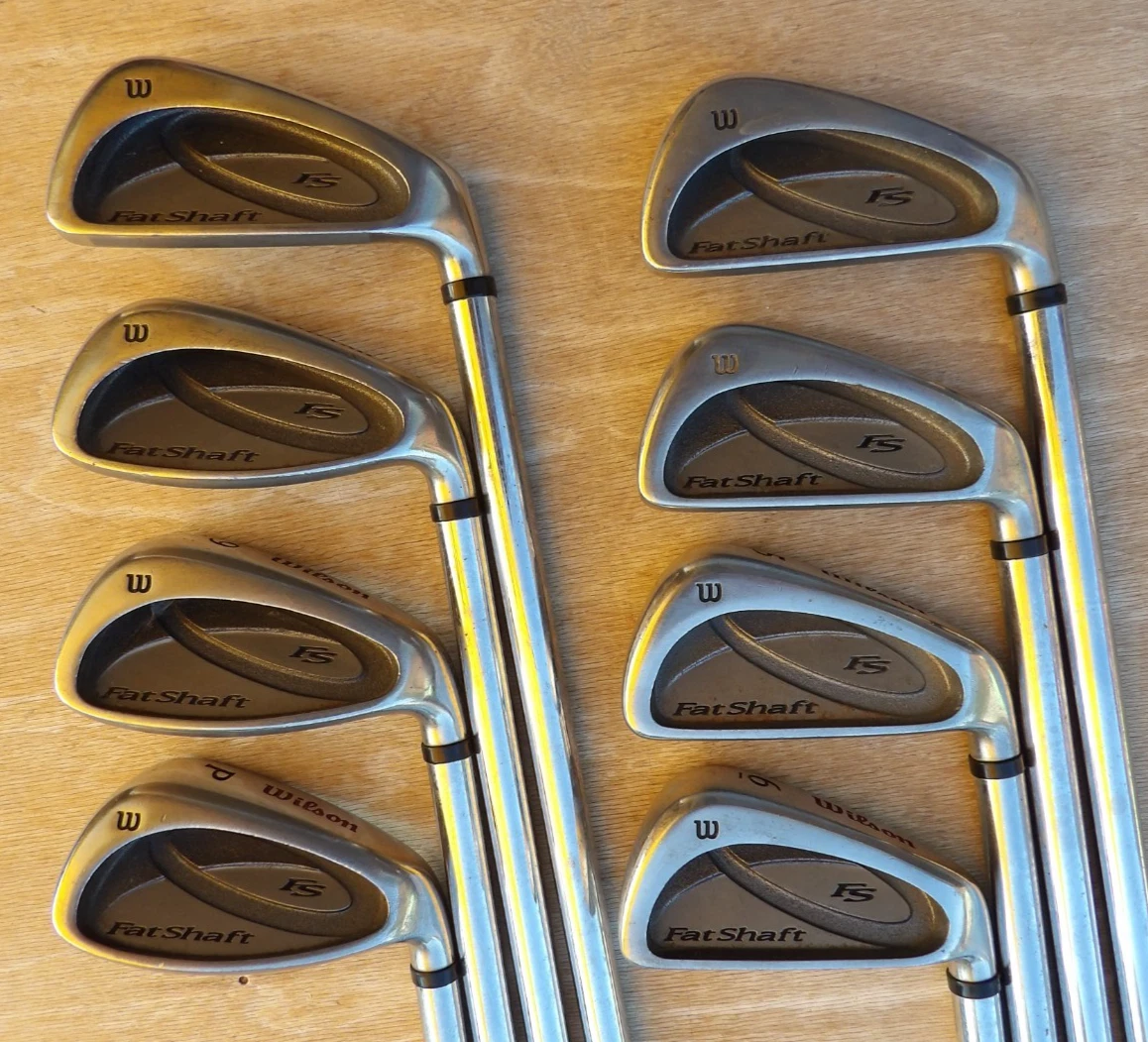 Wilson Fat Shaft Irons Set Golf Clubs for sale - eBay